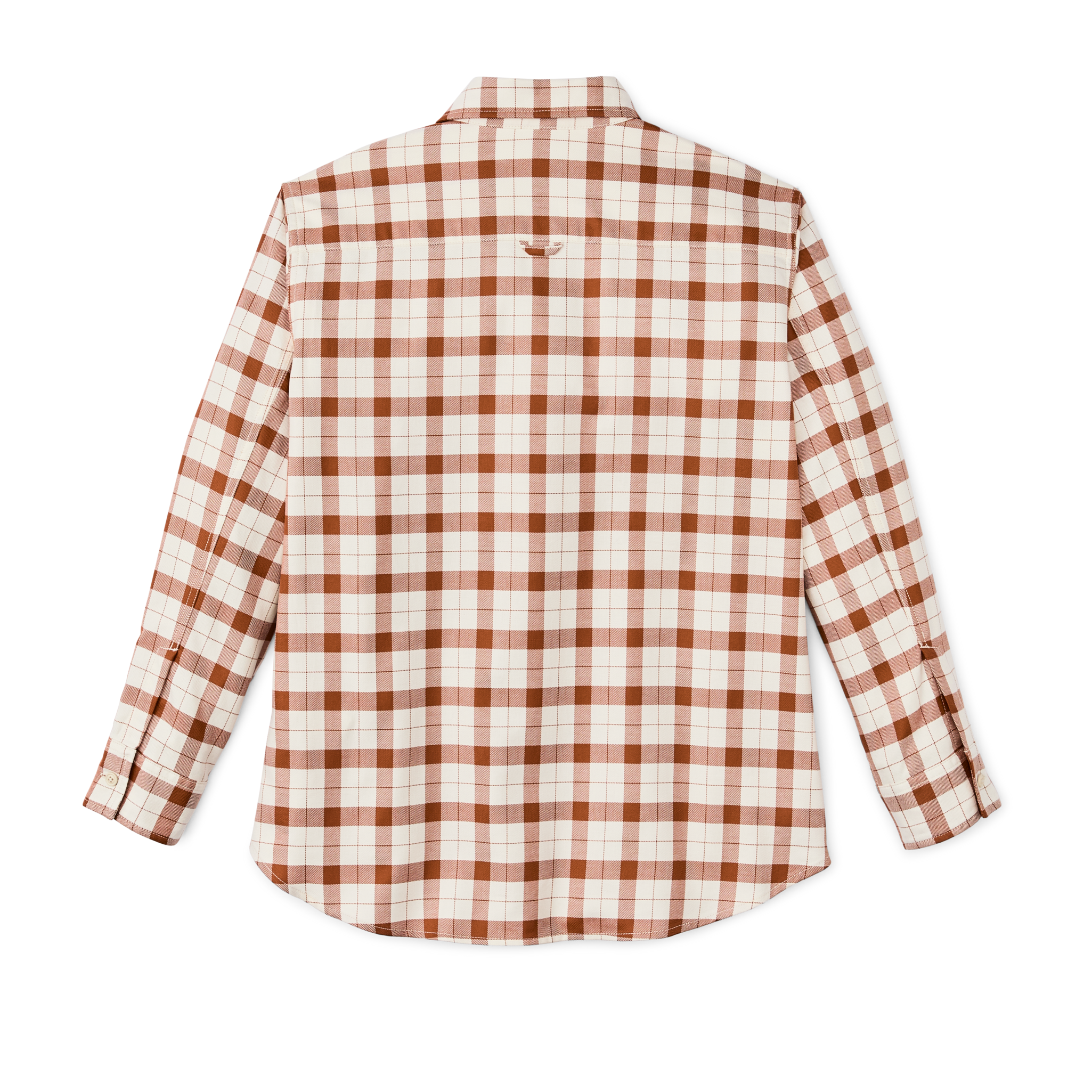 Women's Light Weight Alaskan Guide Shirt - Light Tan / Brown Plaid - Image 2