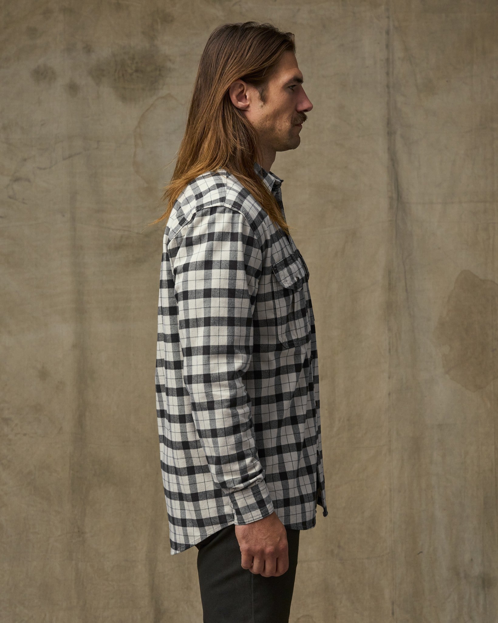 Alaskan Guide Shirt - Cream / Peat / Multi Plaid - Image 4