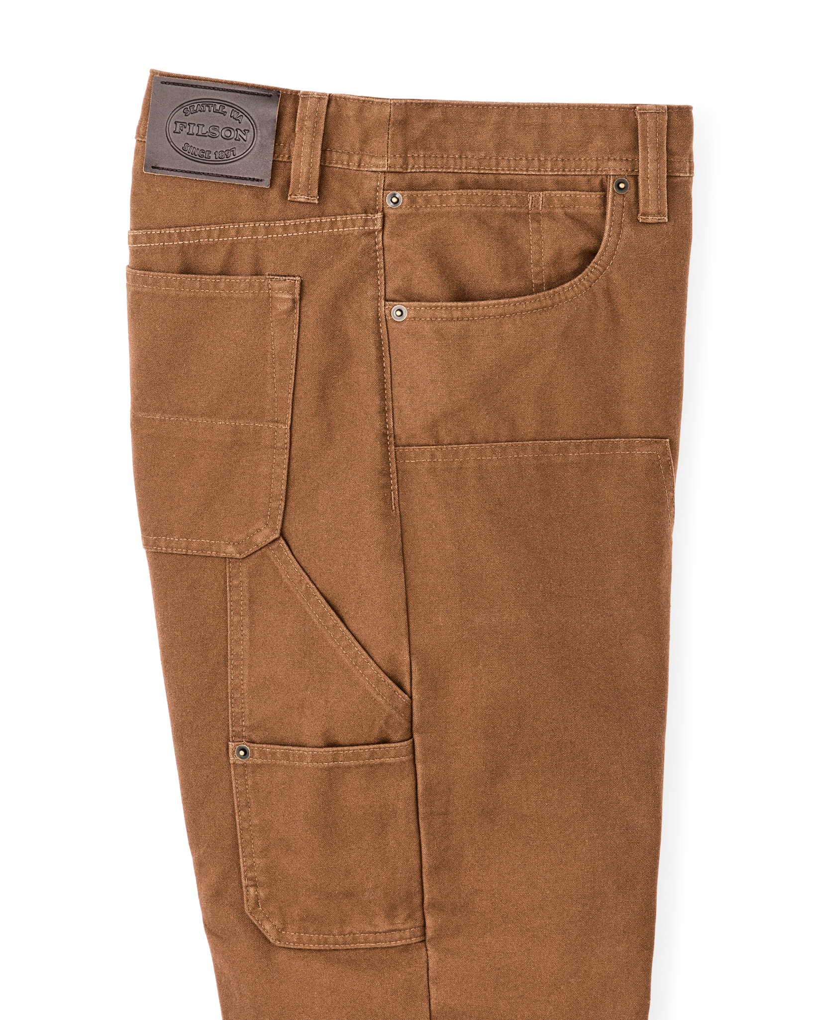 Dry Tin Double Front Pants - Whiskey - Image 7