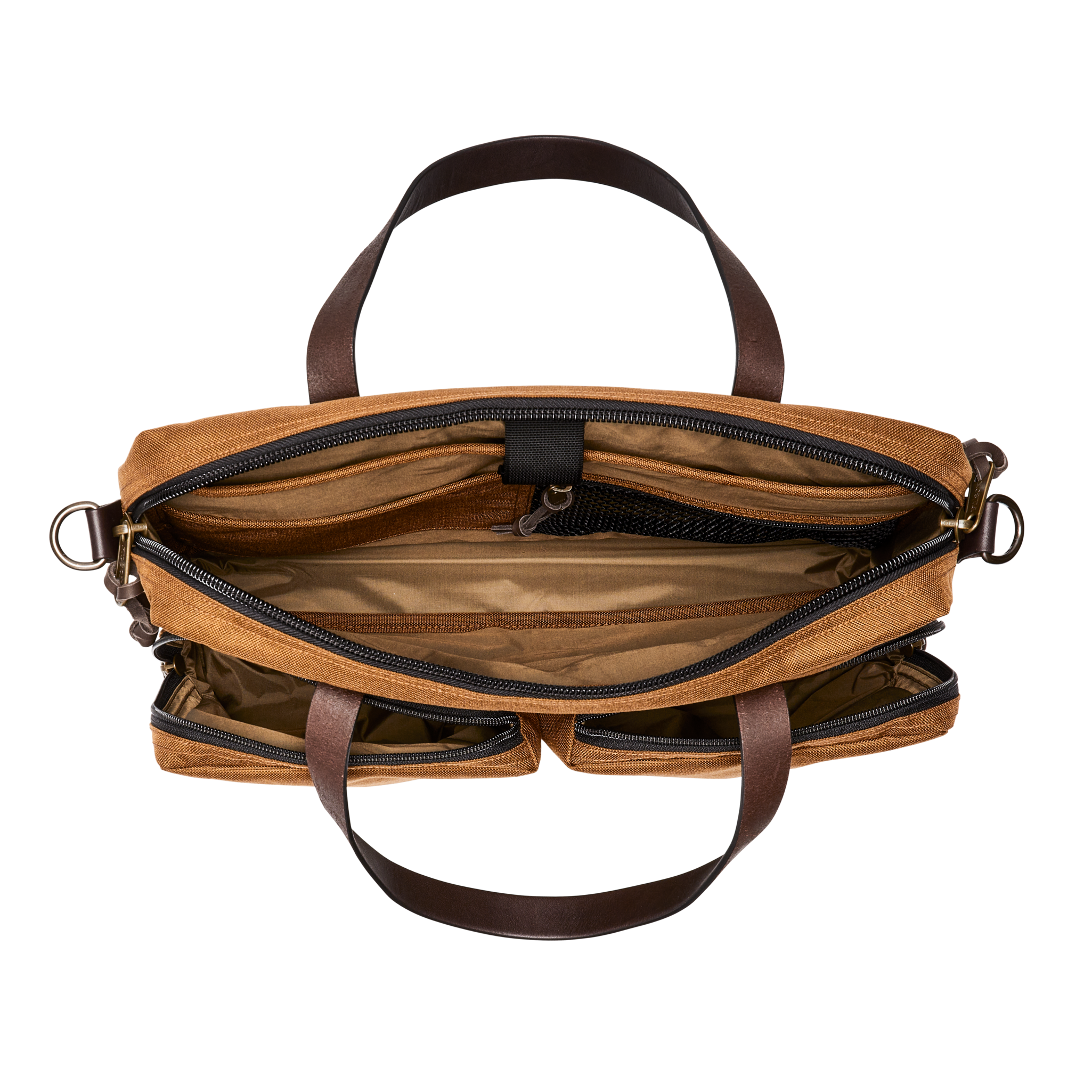 Dryden Briefcase - Whiskey - Image 7