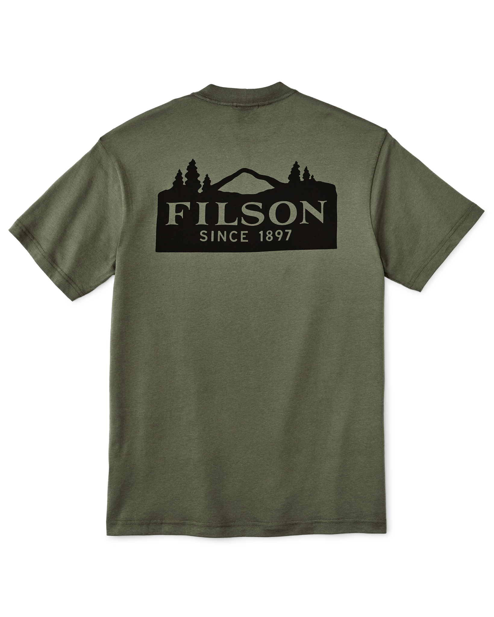 S/s Ranger Graphic T-shirt - Service Green / Scenic - Image 2