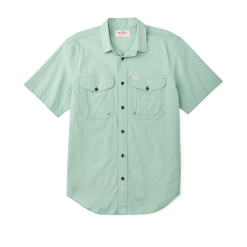 Twin Lakes Short Sleeve Sport Shirt - Granite Green