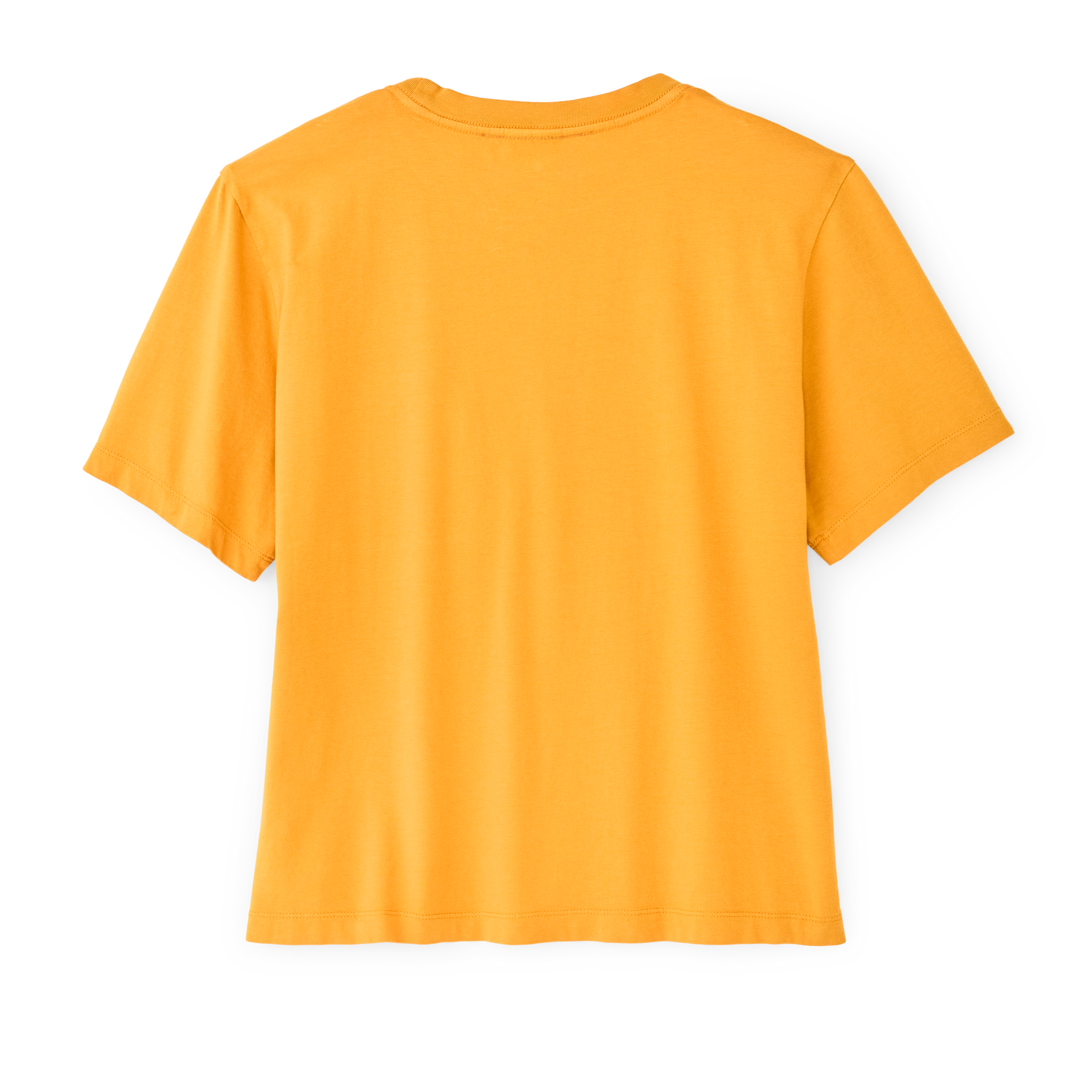 Women's Short Sleeve Pocket Tee - Golden Yellow - Image 2