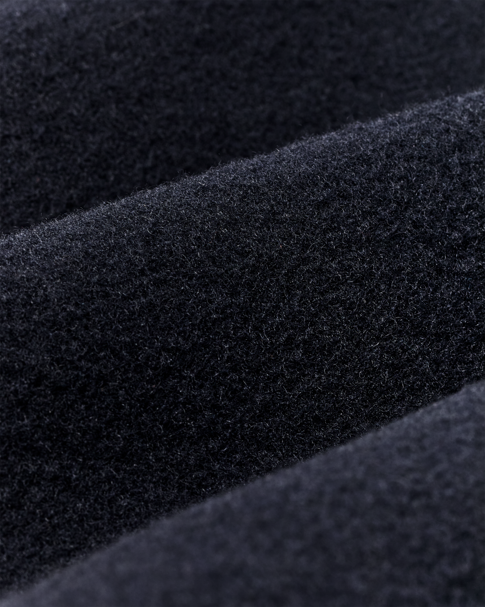 Lined Mackinaw Wool Packer Coat - Dark Navy - Image 10