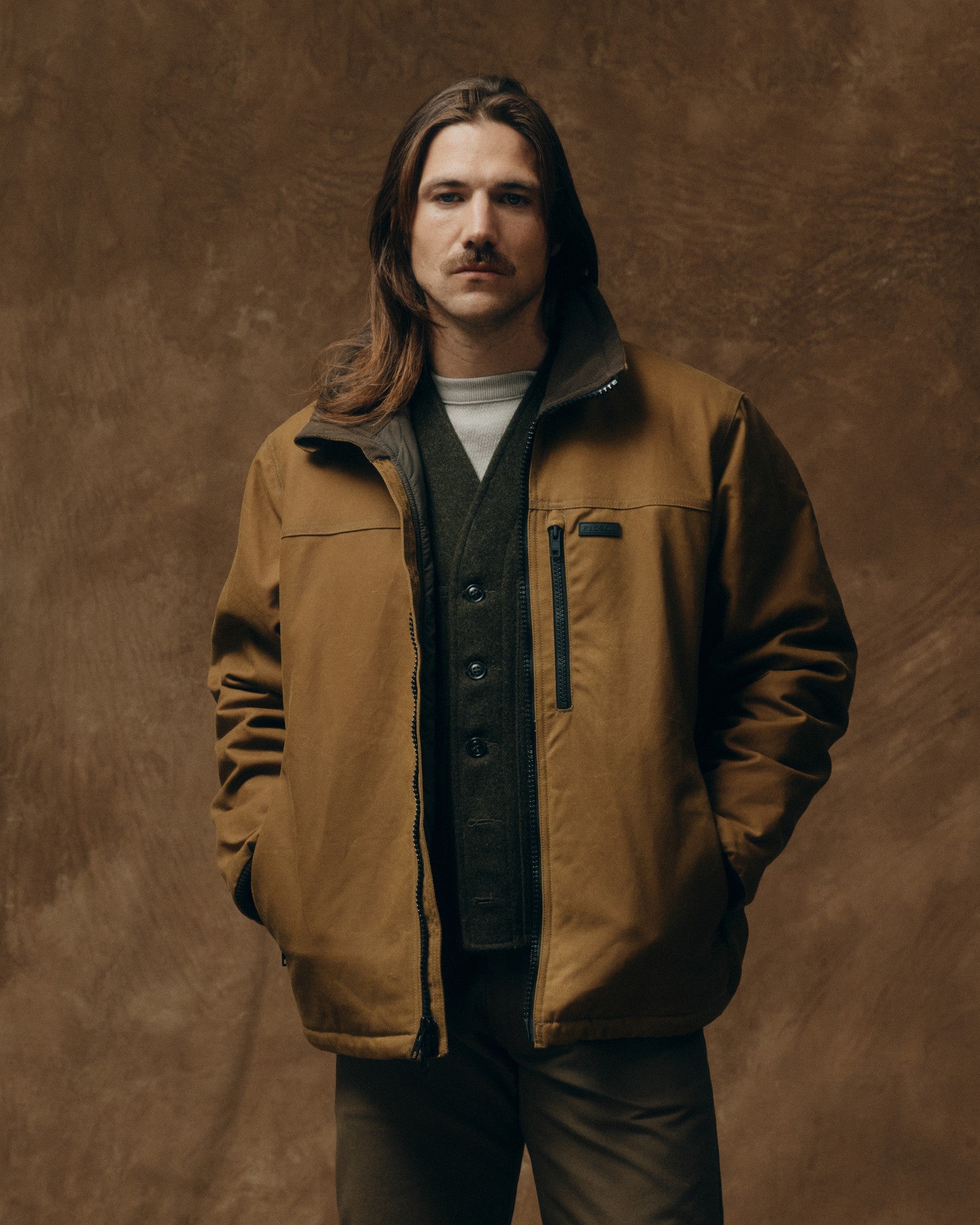 Tin Cloth Primaloft® Jacket - Dark Tan 2