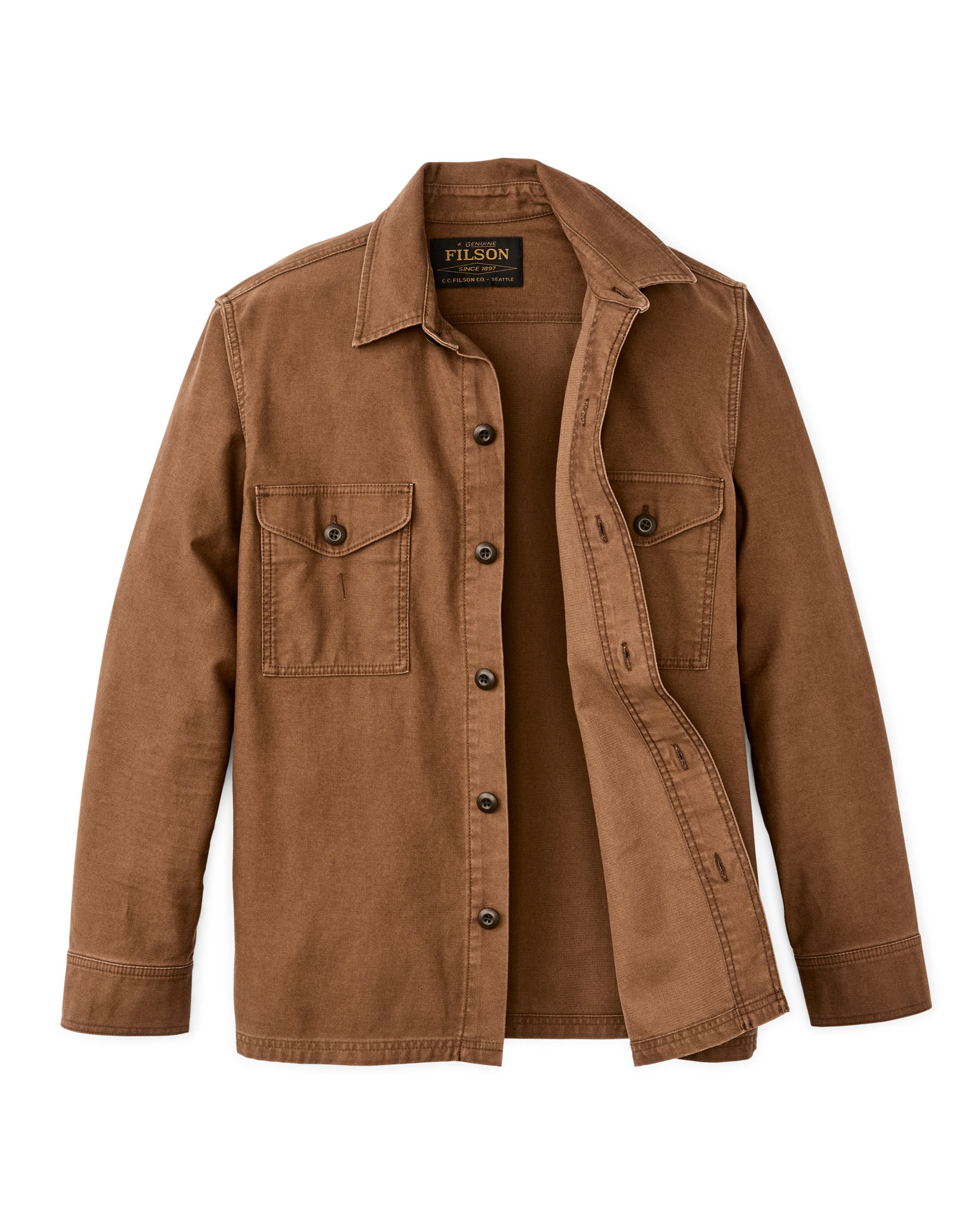 Clarkston Jac-shirt - Labrador Brown - Image 4