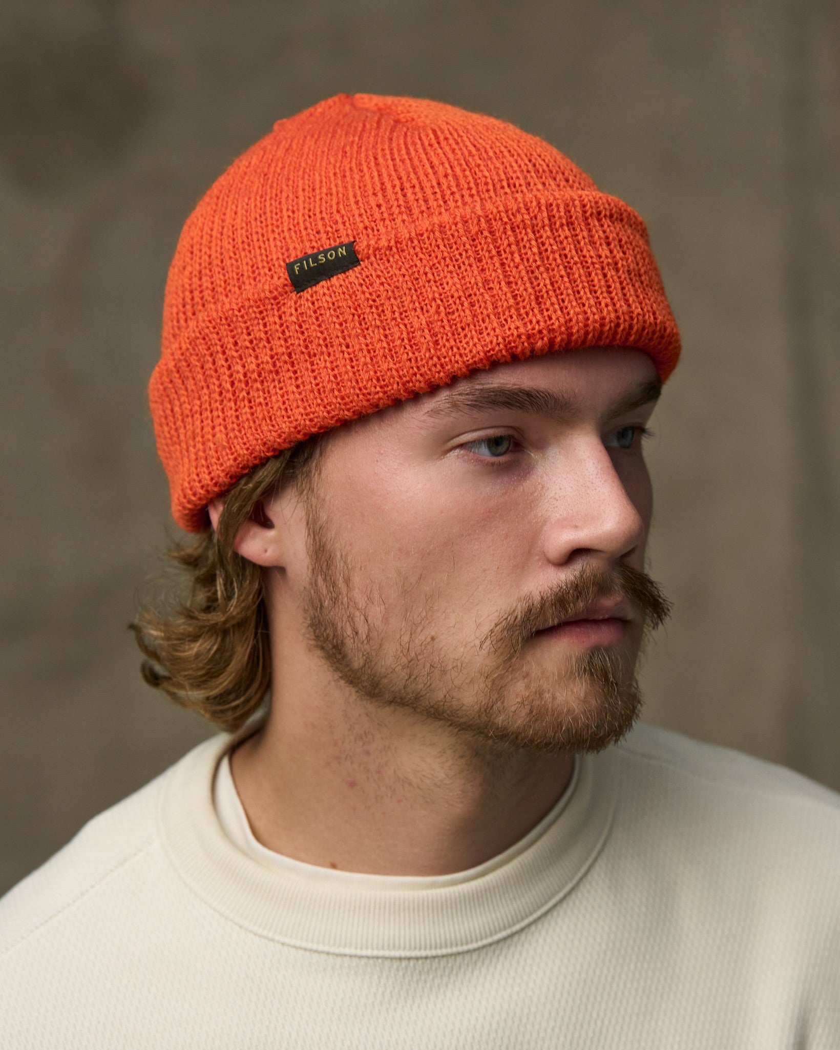 Cotton Watch Cap - Flame - Image 2
