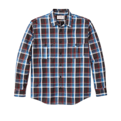 Lightweight Alaskan Guide Shirt - Glacier Blue Plaid