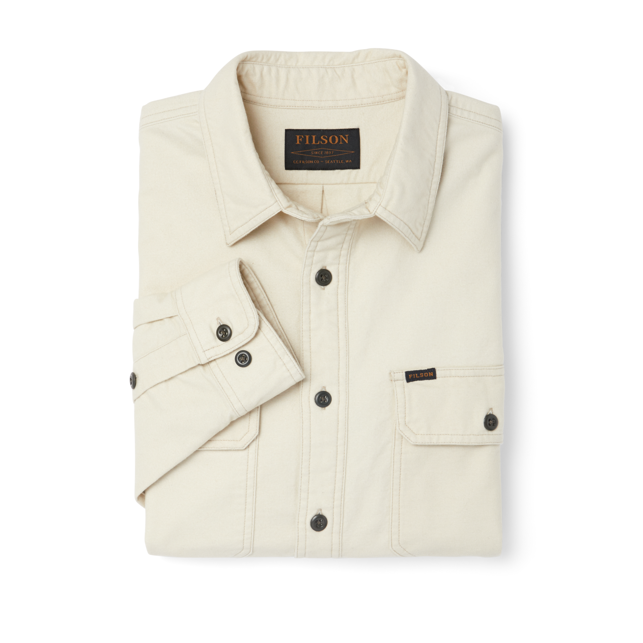 Field Flannel Shirt - Natural - Image 3