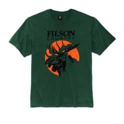 Pioneer Graphic T-shirt - Green / Moose