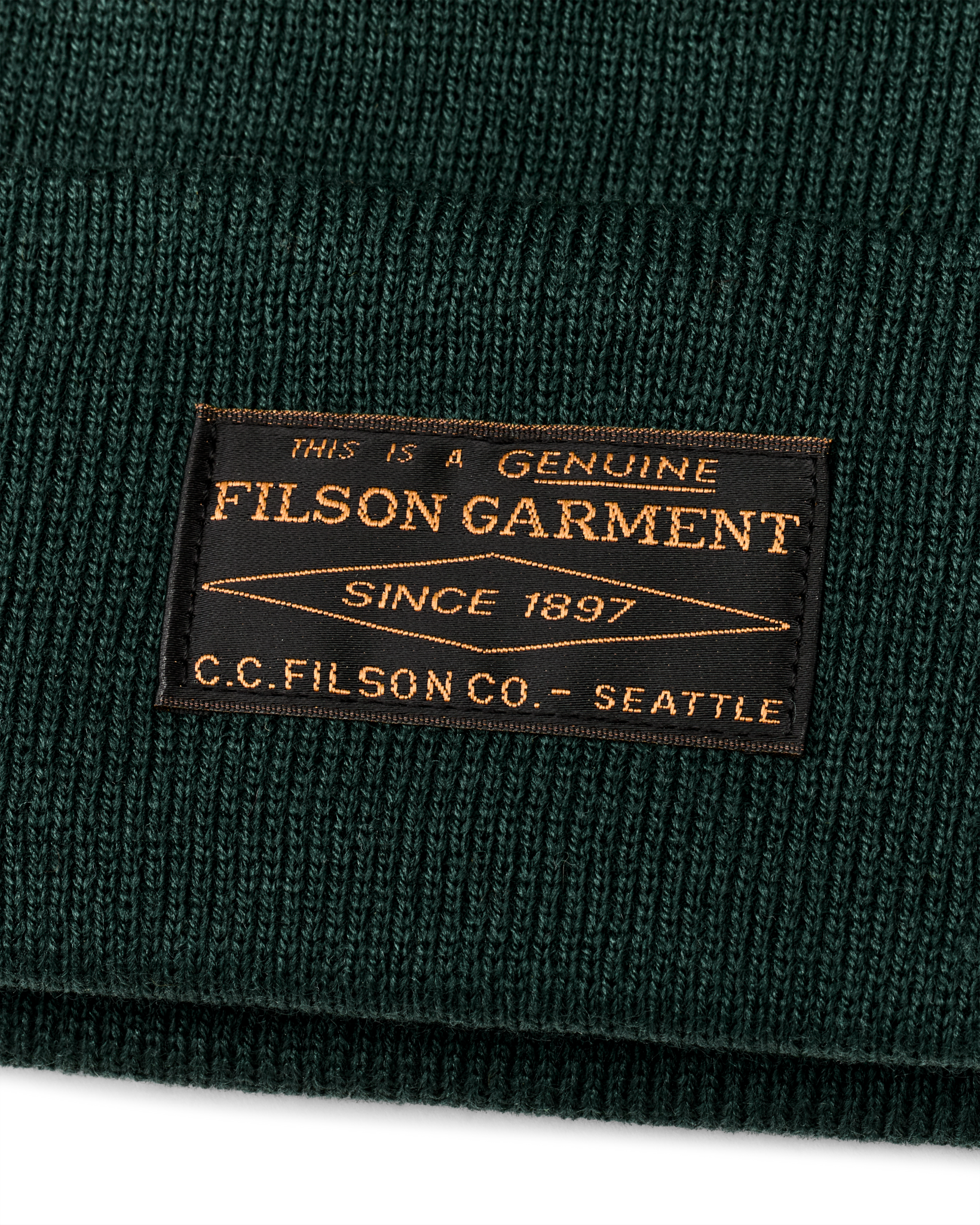 Ballard Watch Cap - Hunter Green - Image 2