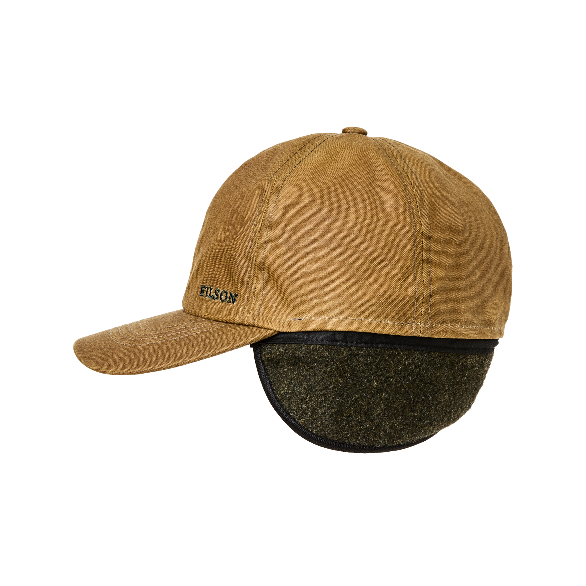 Insulated Tin Cloth Cap - Dark Tan - Image 7