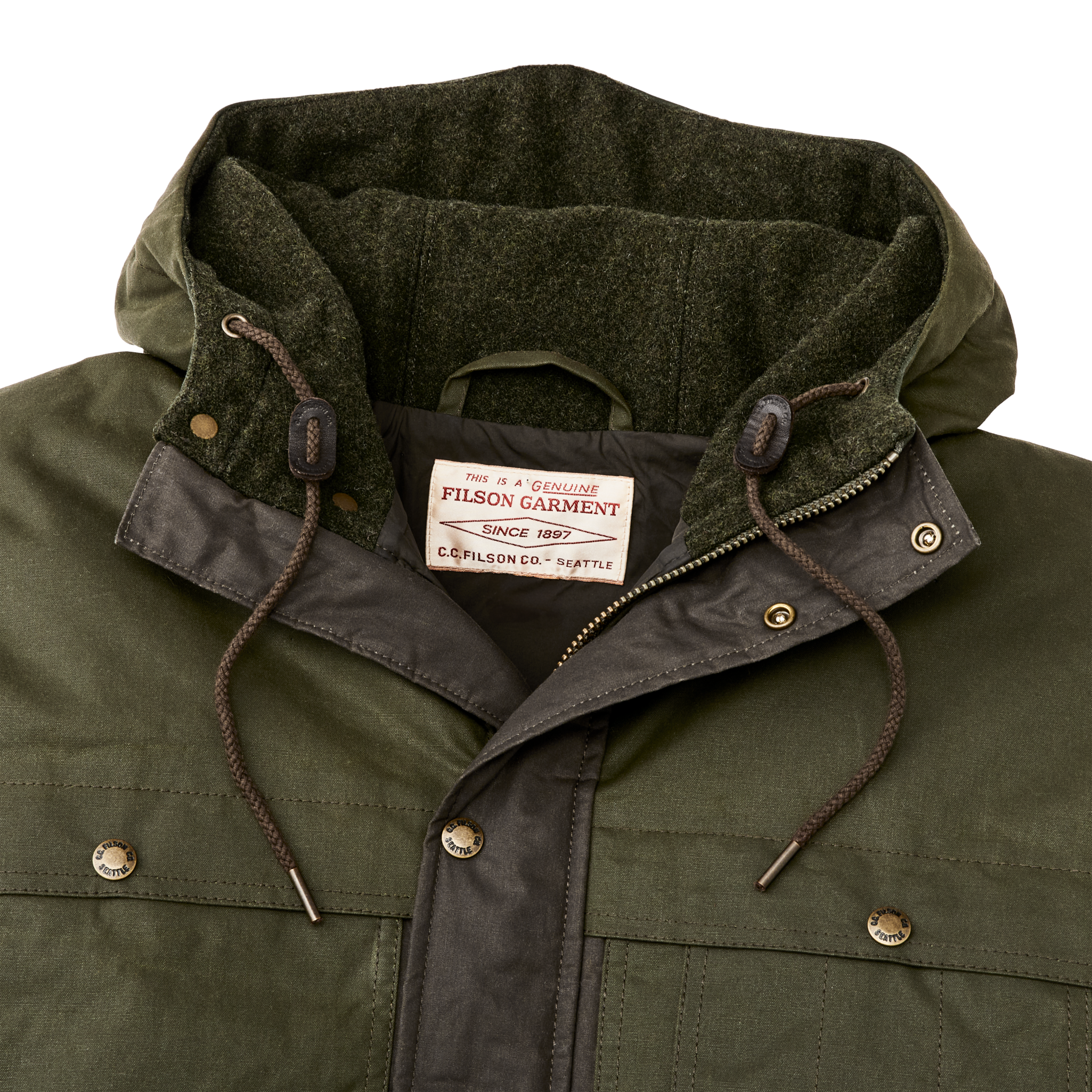 Down Cruiser Parka - Otter Green - Image 7