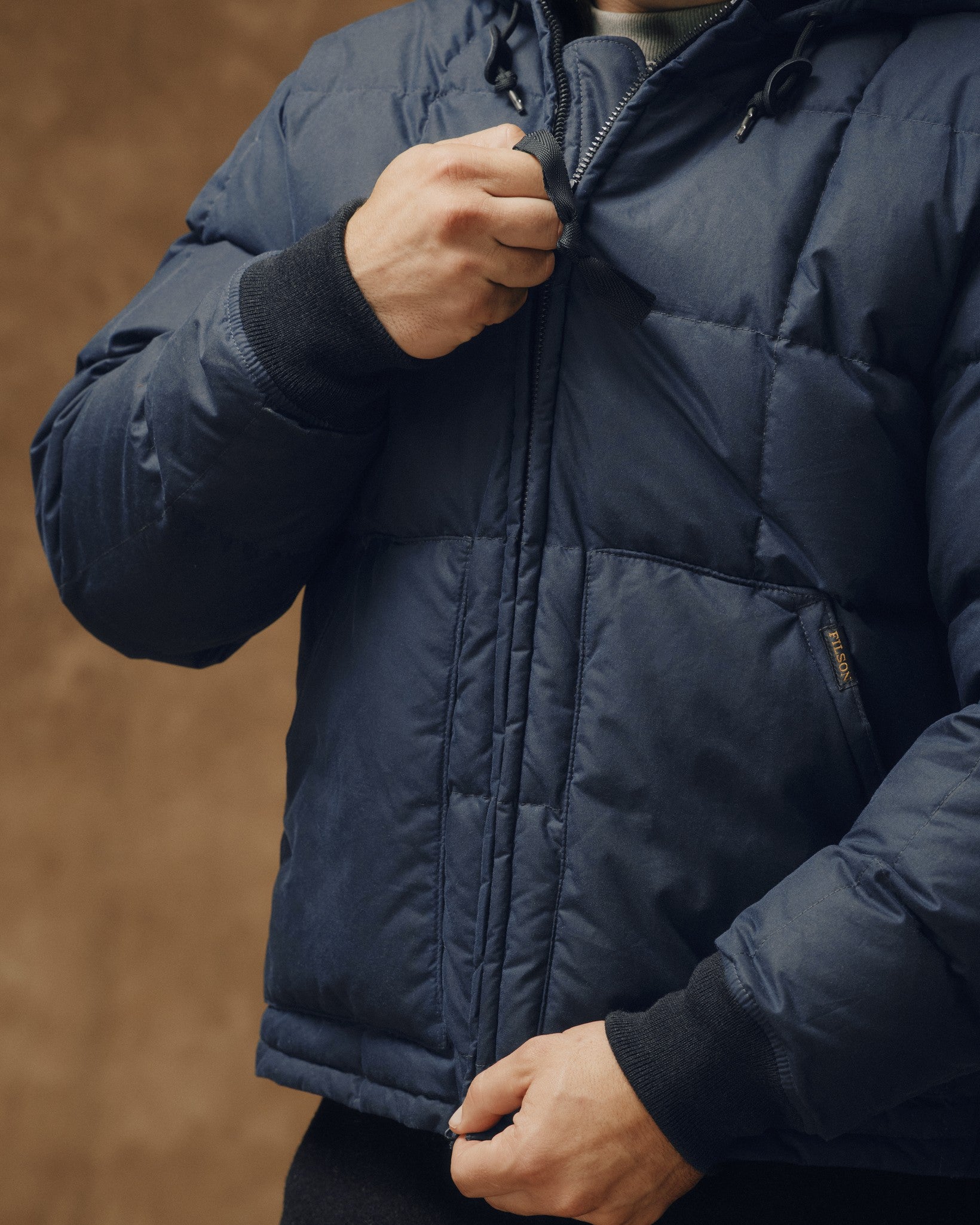 Waxed Down Jacket - Night Sky - Image 5