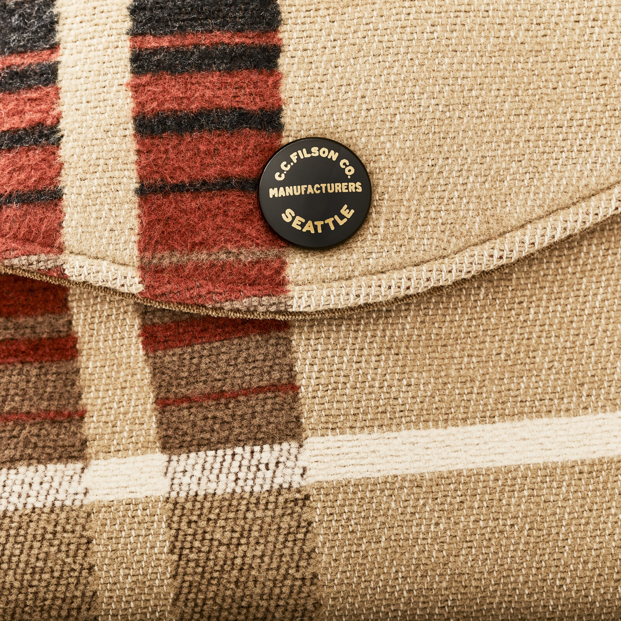 Women's Beartooth Work Coat - Bloodstone / Tan Ombre - Image 6