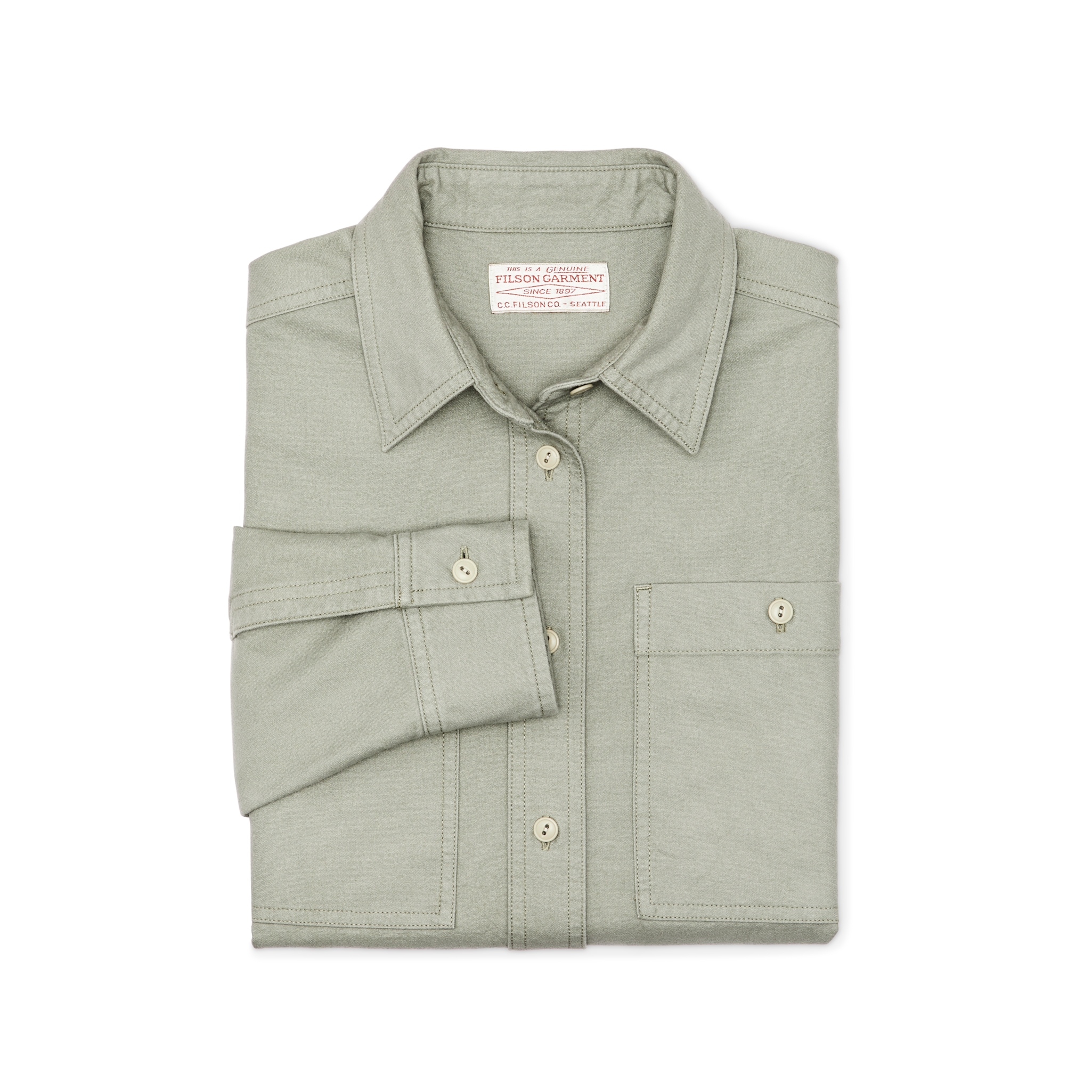 Women's Field Chamois Shirt - Desert Sage - Image 3