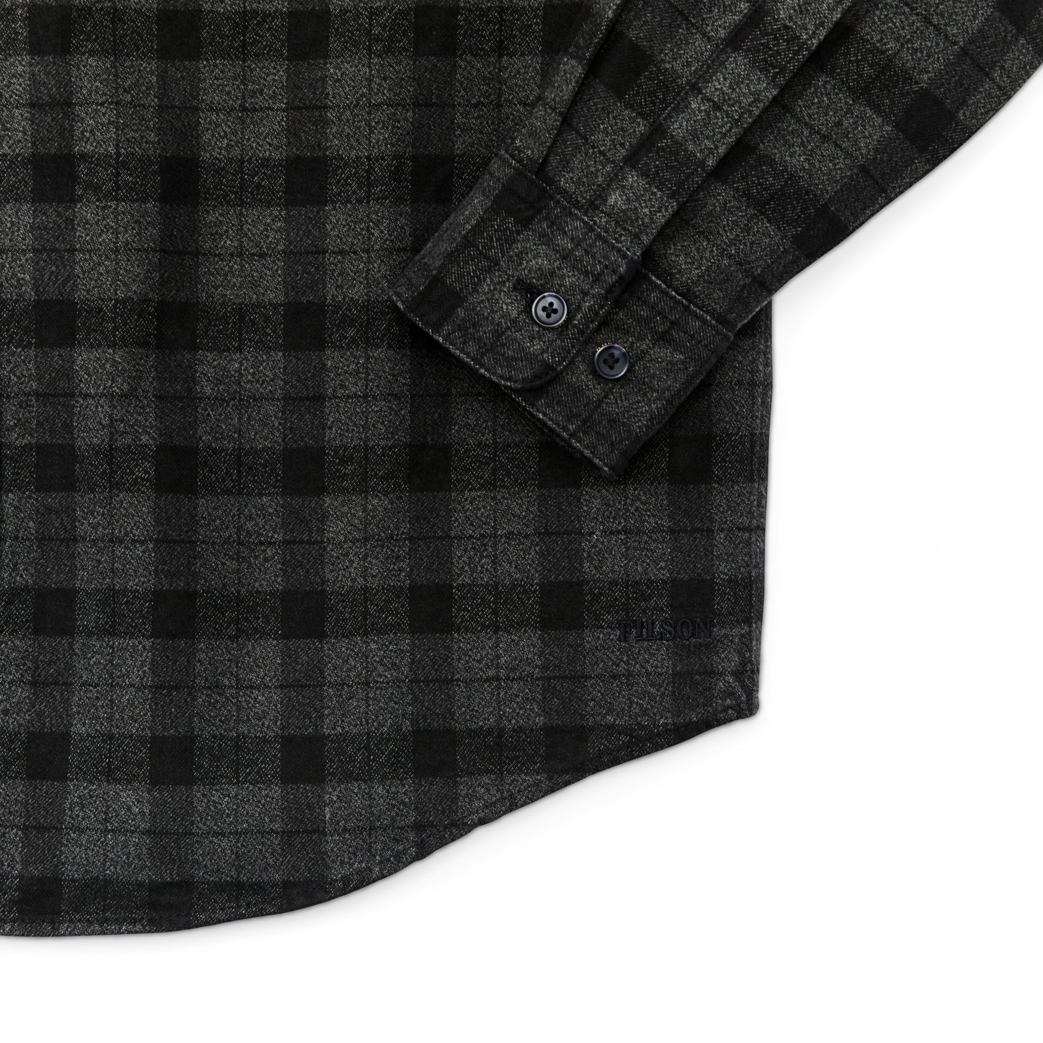 Alaskan Guide Shirt - Heather Gray/black Plaid - Image 9