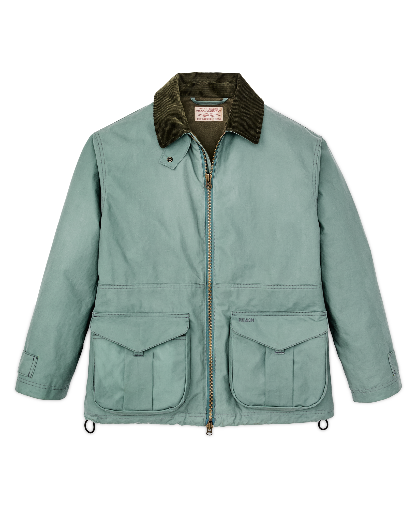 Women's Cover Cloth Raincoat - Balsam Green