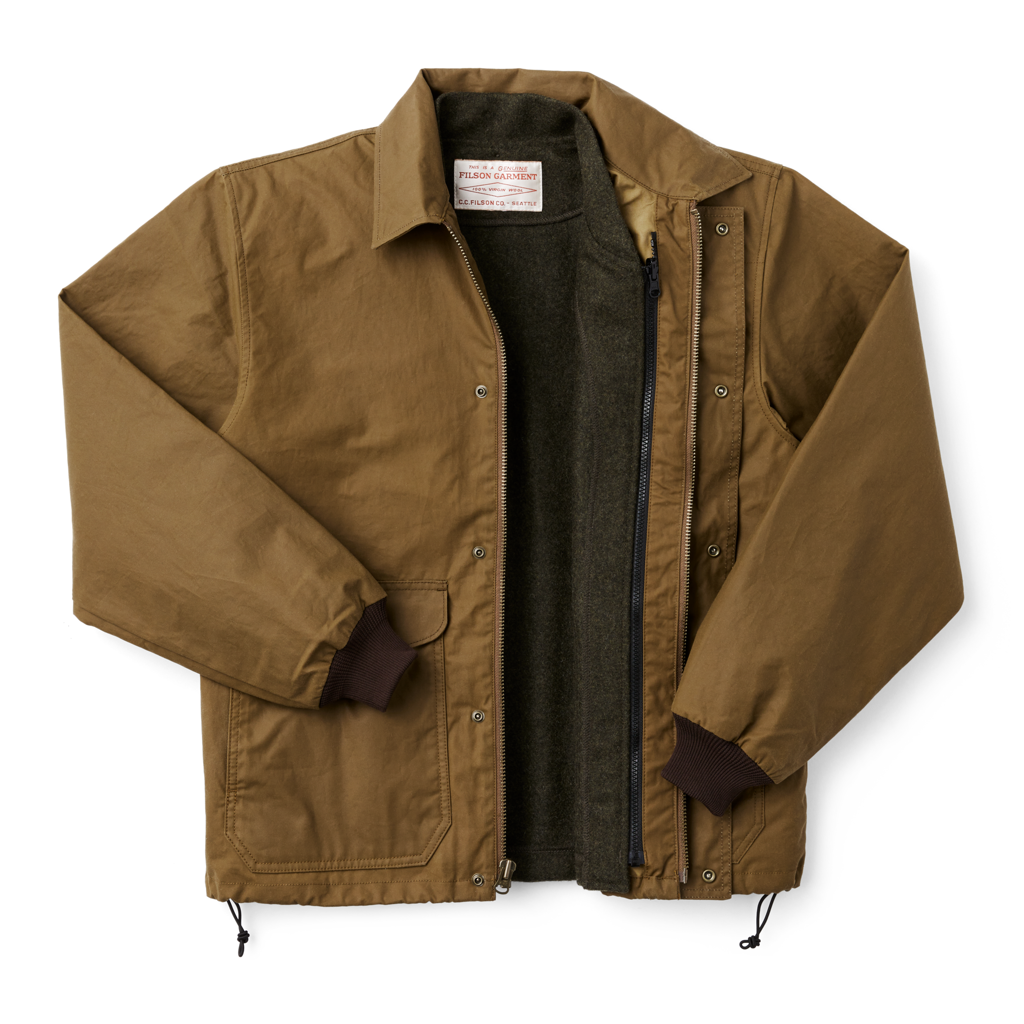 Aberdeen Work Jacket - Dark Tan - Image 8