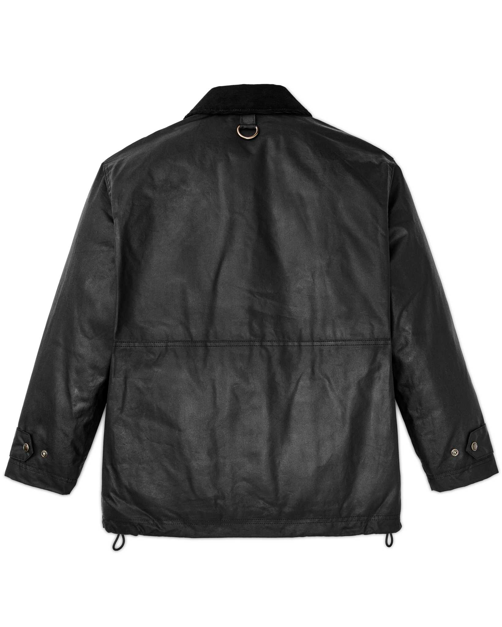 Women's Cover Cloth Raincoat - Black - Image 2