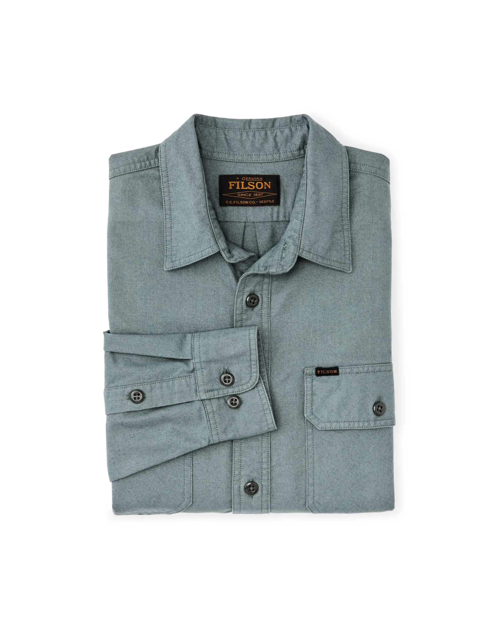 Field Flannel Shirt - Balsam Green - Image 5