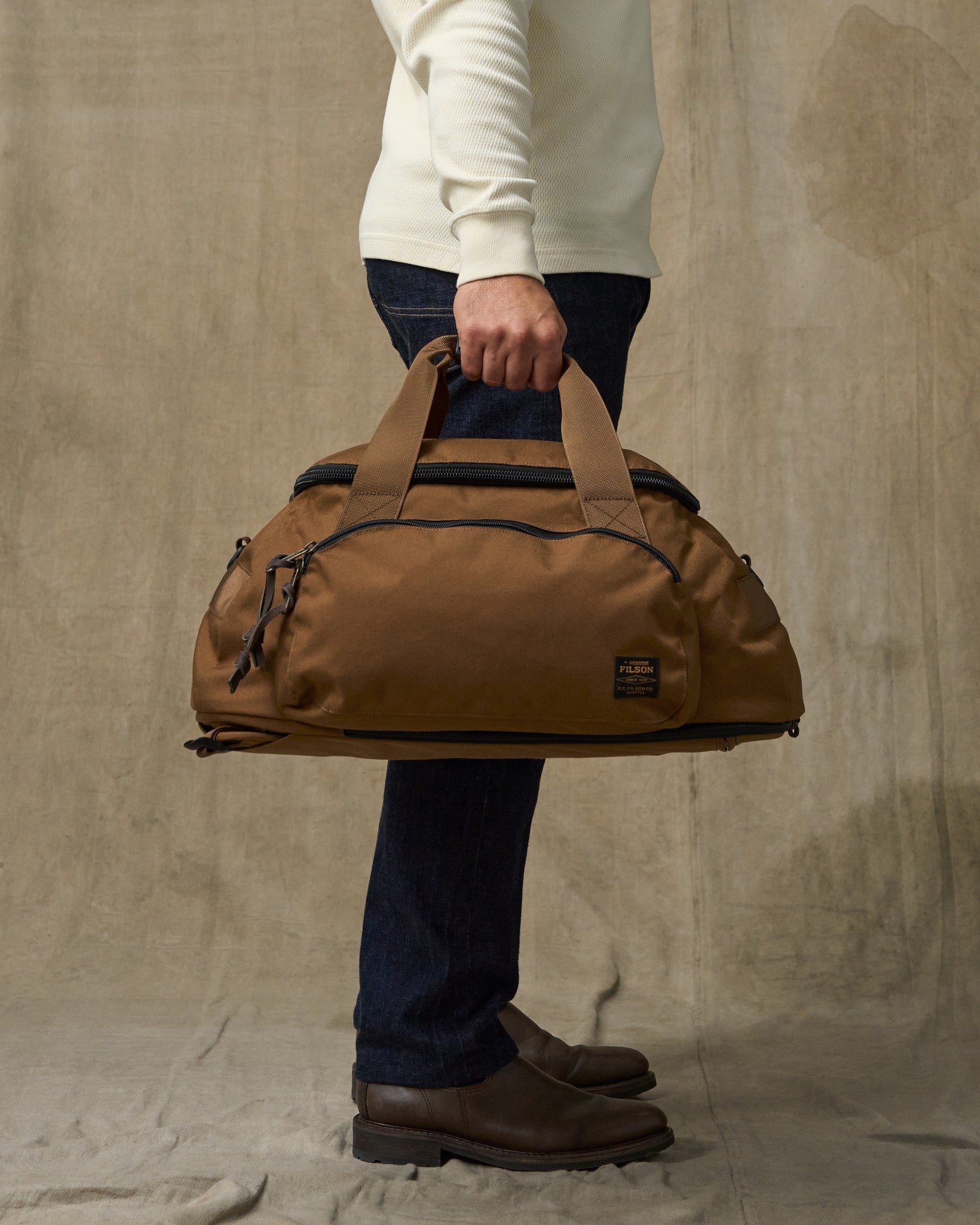 Dryden Duffle Pack - Whiskey - Image 2