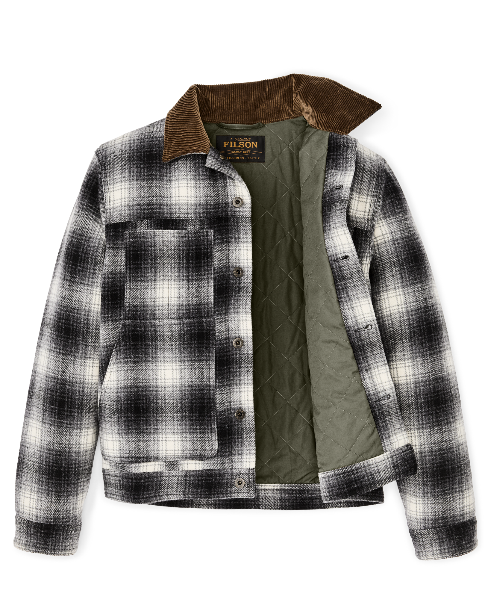 Spokane Insulated Short Cruiser - Charcoal Ombre - Image 2