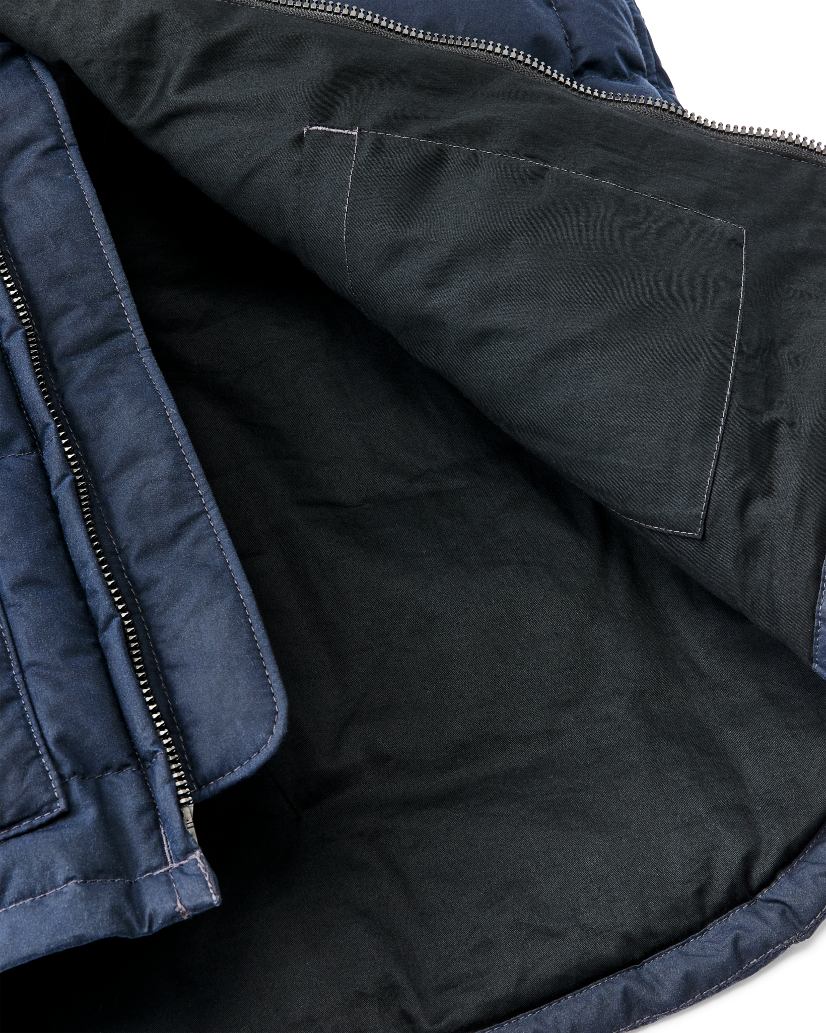 Waxed Down Vest - Night Sky - Image 8