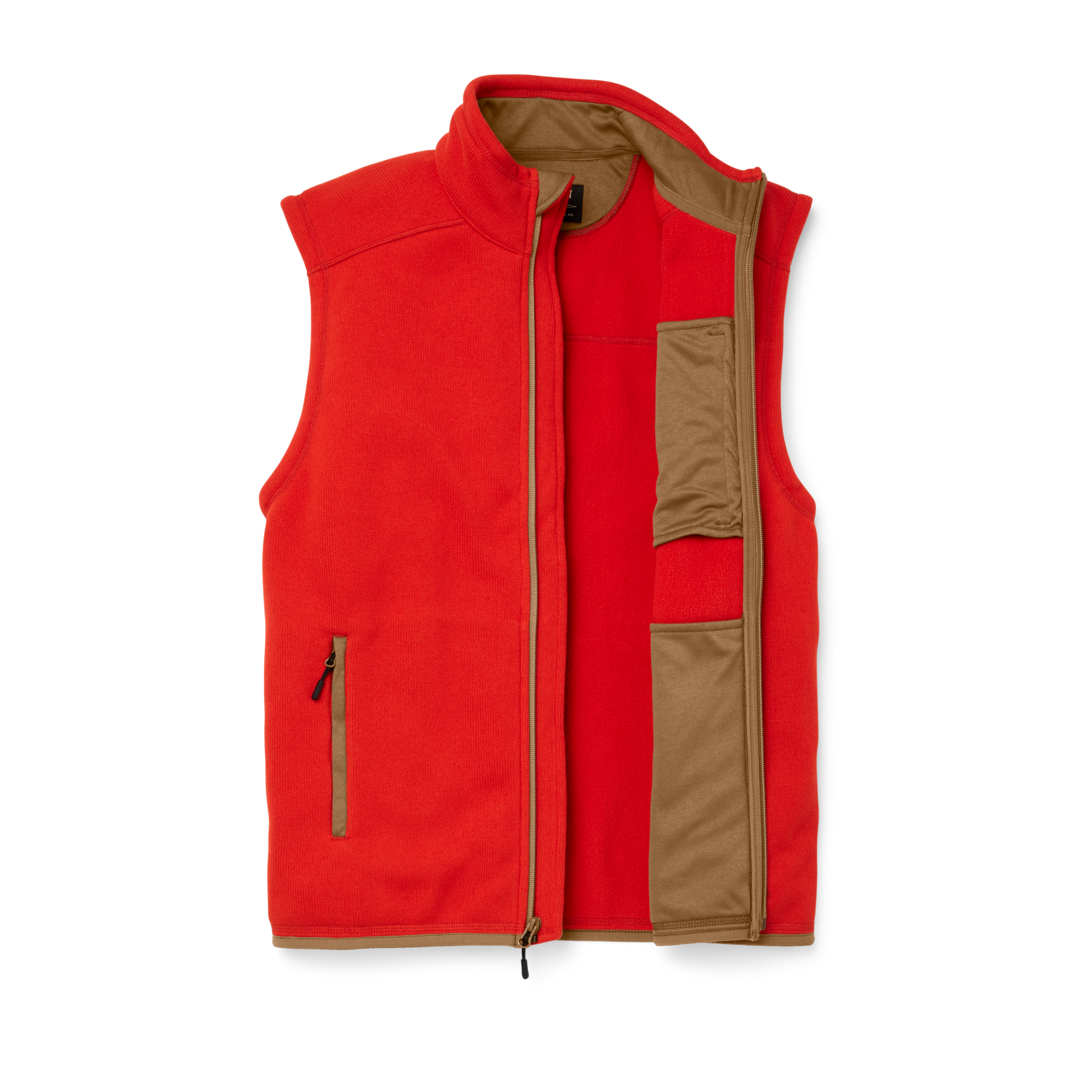 Ridgeway Fleece Vest - Steelhead Red - Image 3