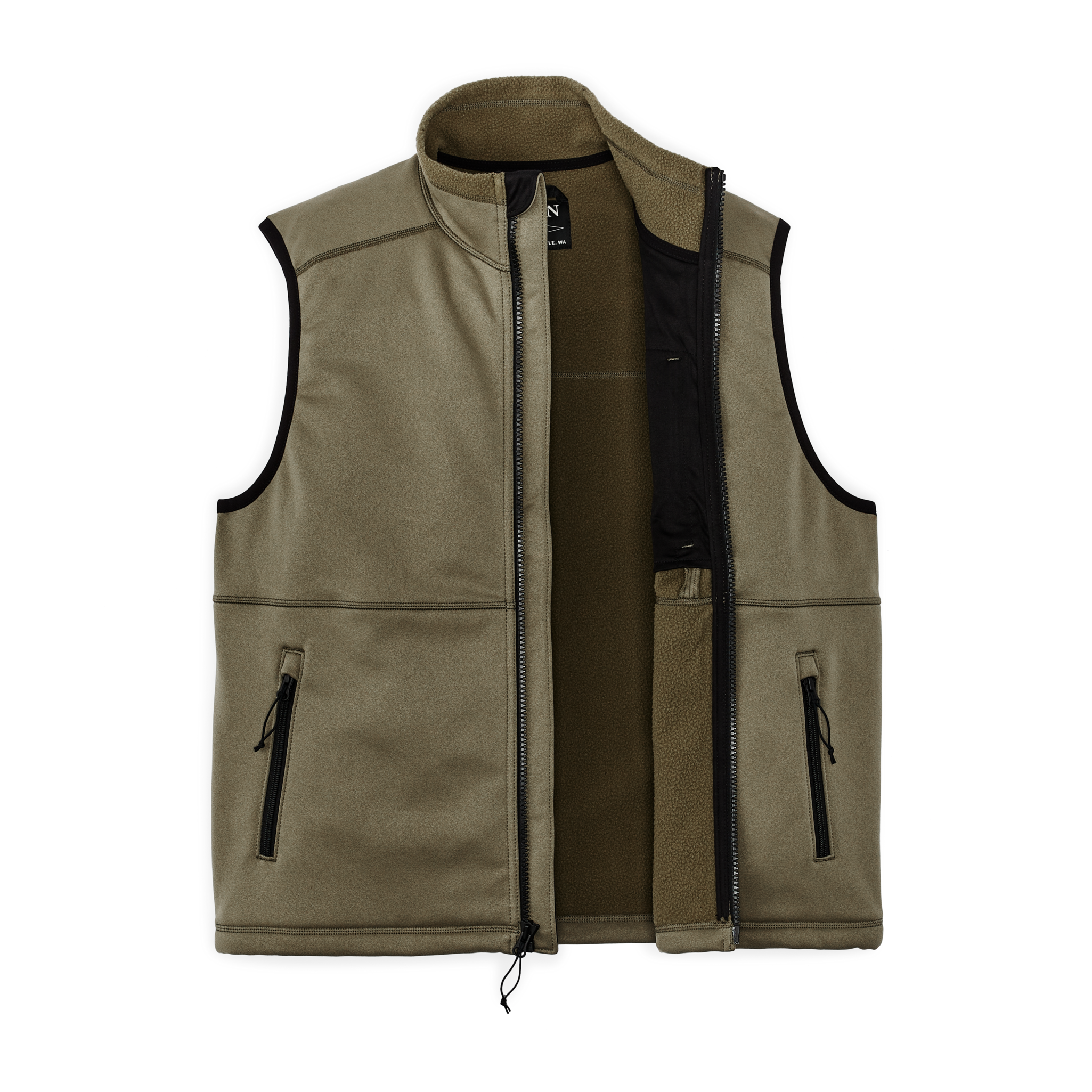 Granite Spire Fleece Vest - Field Olive - Image 2