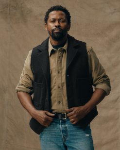 Western Vest - Charcoal