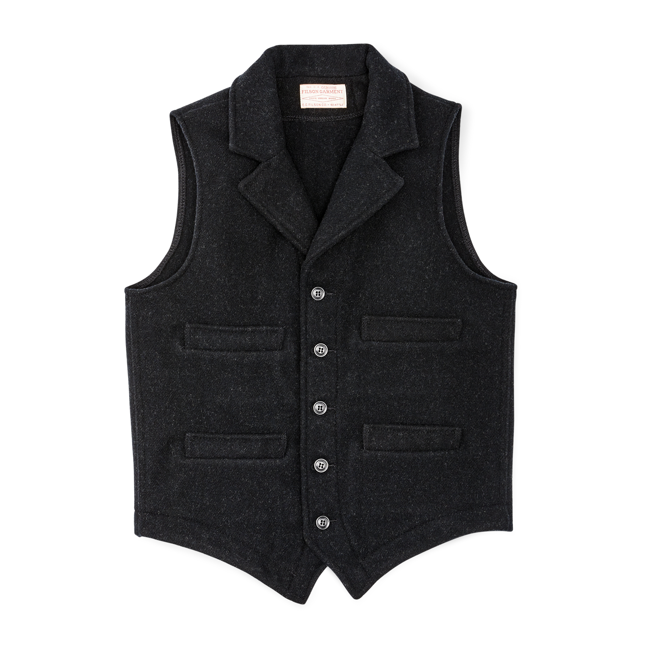 Western Vest - Charcoal - Image 2