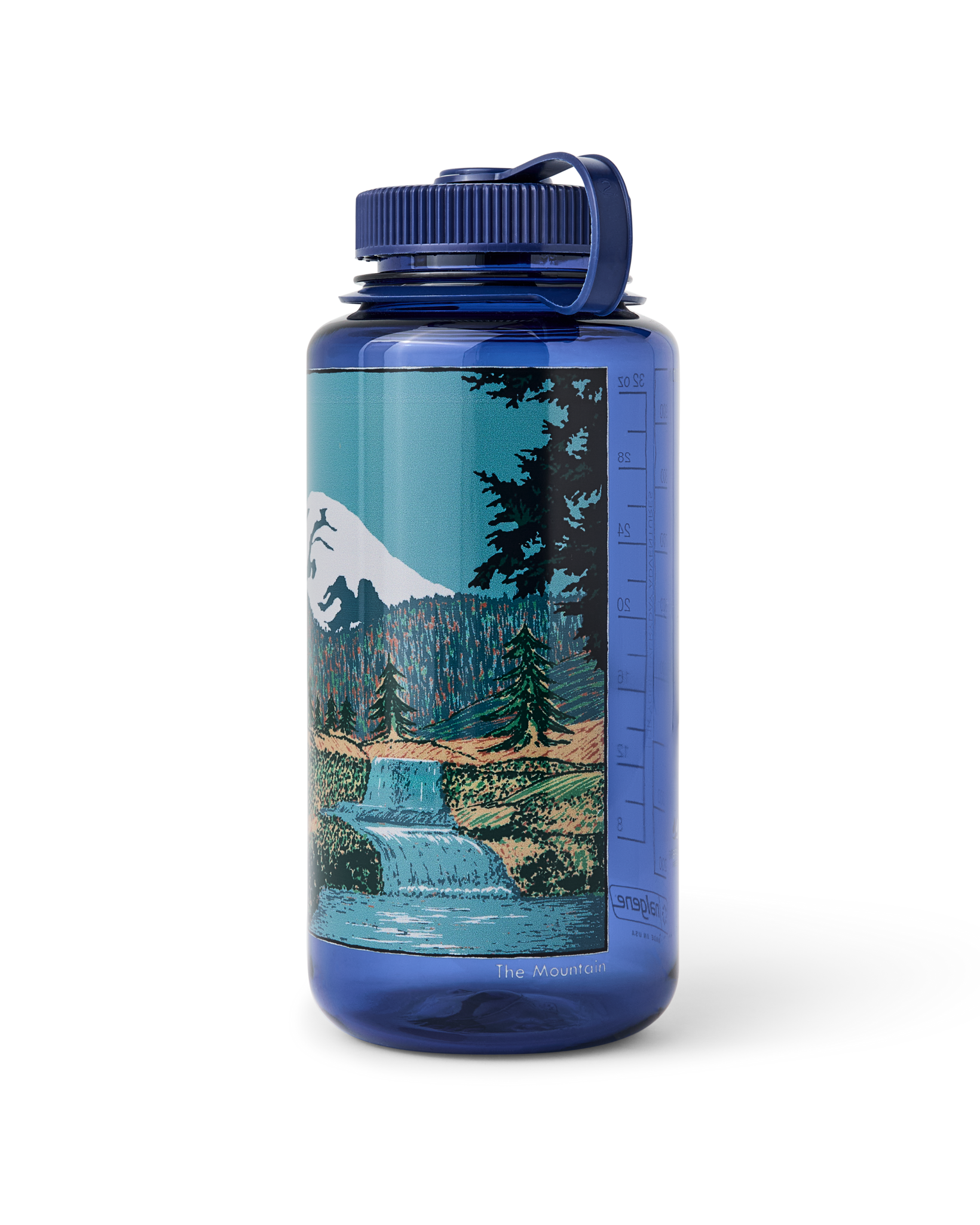 32-oz. Nalgene Bottle - Denim / Mountain - Image 2