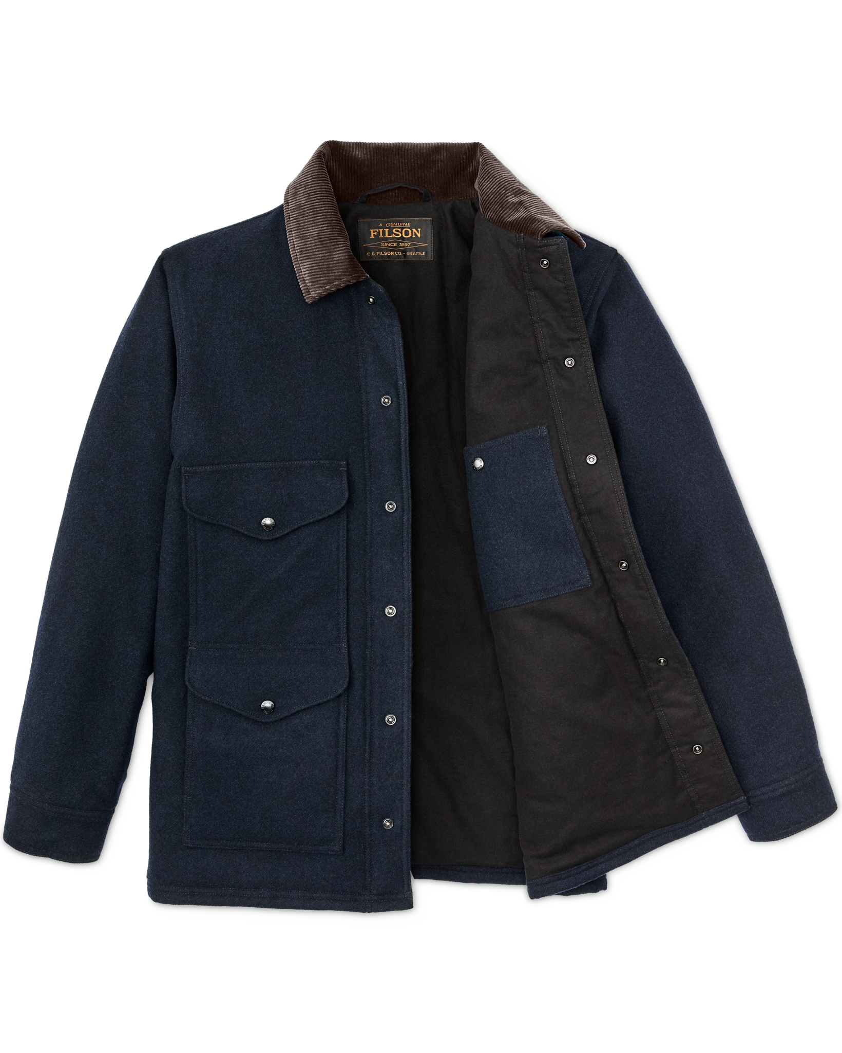 Spokane Insulated Cruiser Jacket - Navy - Image 6