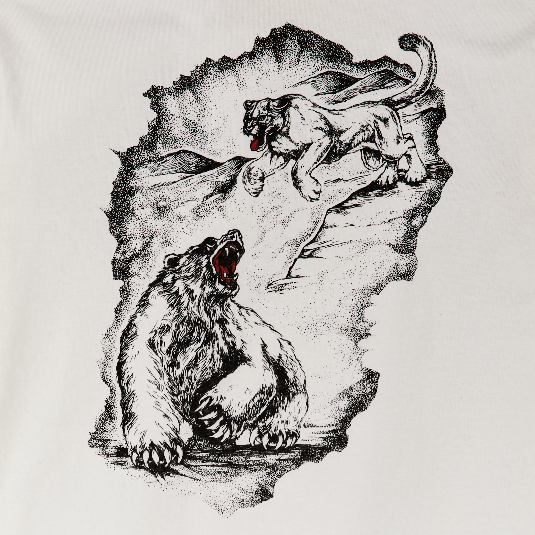 Long Sleeve Pioneer Graphic T-shirt - Off White / Surprise Attack - Image 3