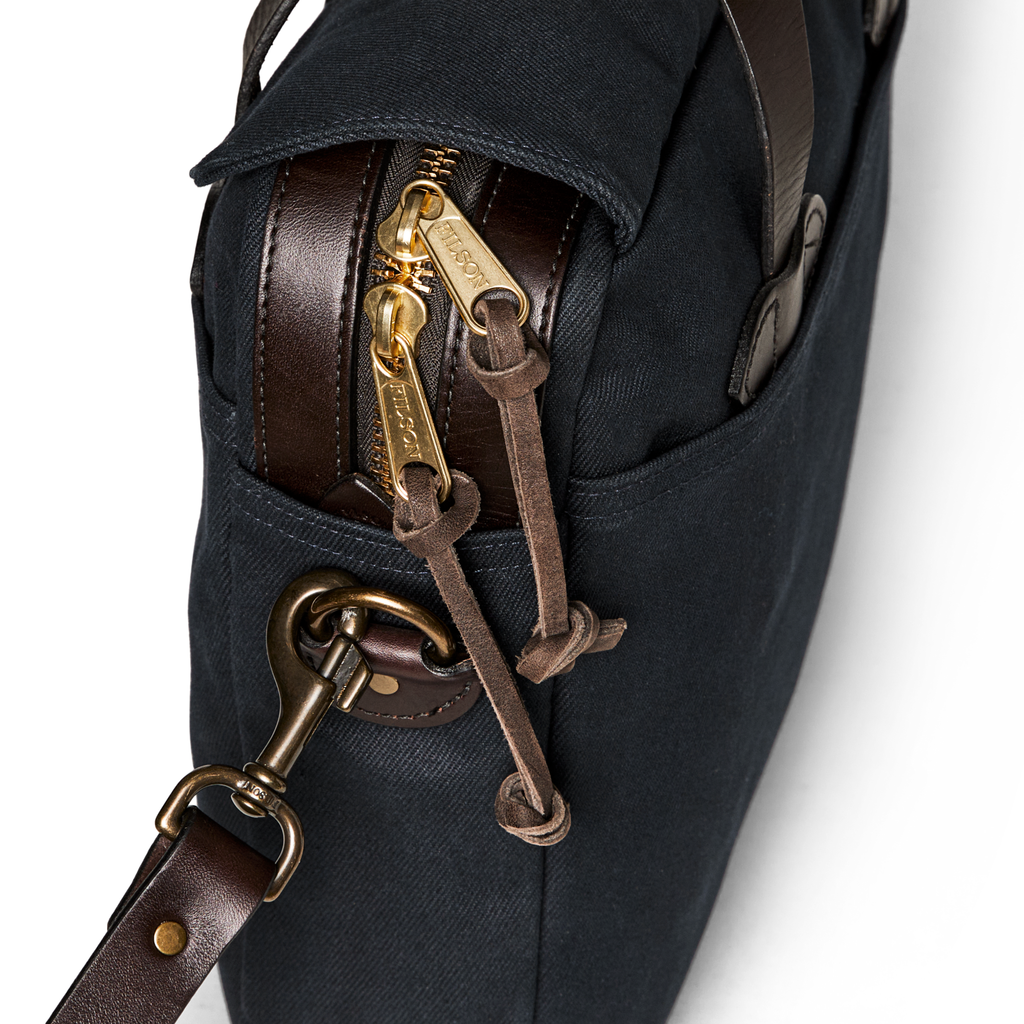 Rugged Twill Original Briefcase - Navy - Image 7