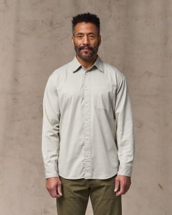 4.5-oz. Twill Shirt - Gray Sky