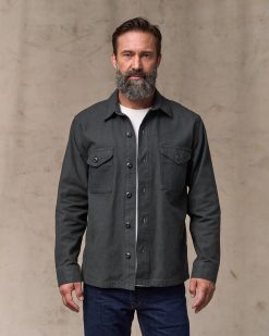 Field Jac-Shirt - Washed Faded Black