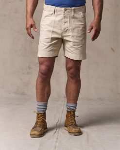 Field Supply Shorts - Washed Oatmeal