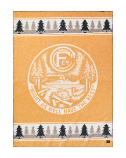 Forestry Cotton Blanket - Buckthorn Brown