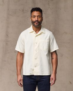 Short Sleeve 4.5-oz. Twill Shirt - Ivory
